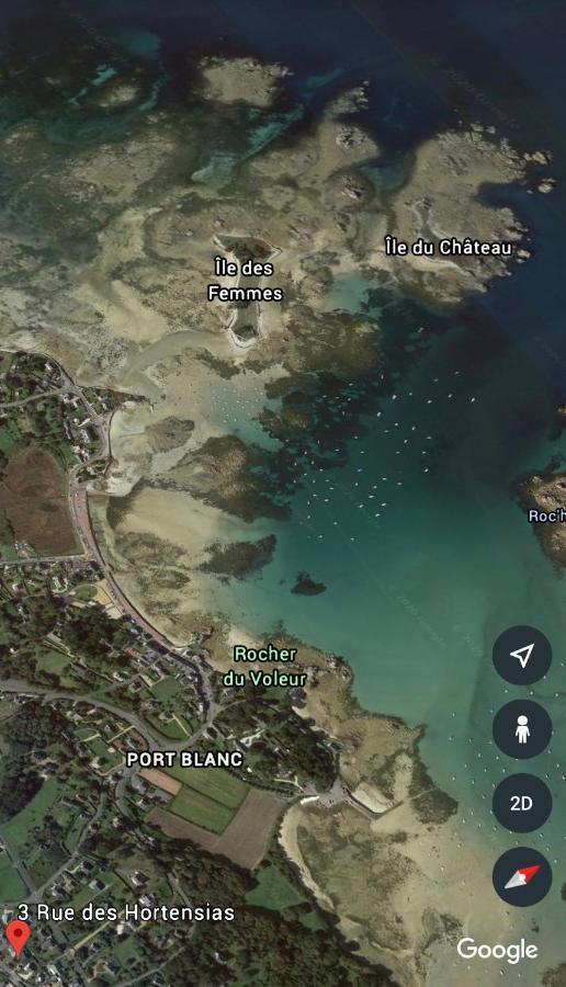 Les Villas D' Onalou Port Blanc Penvénan 外观 照片